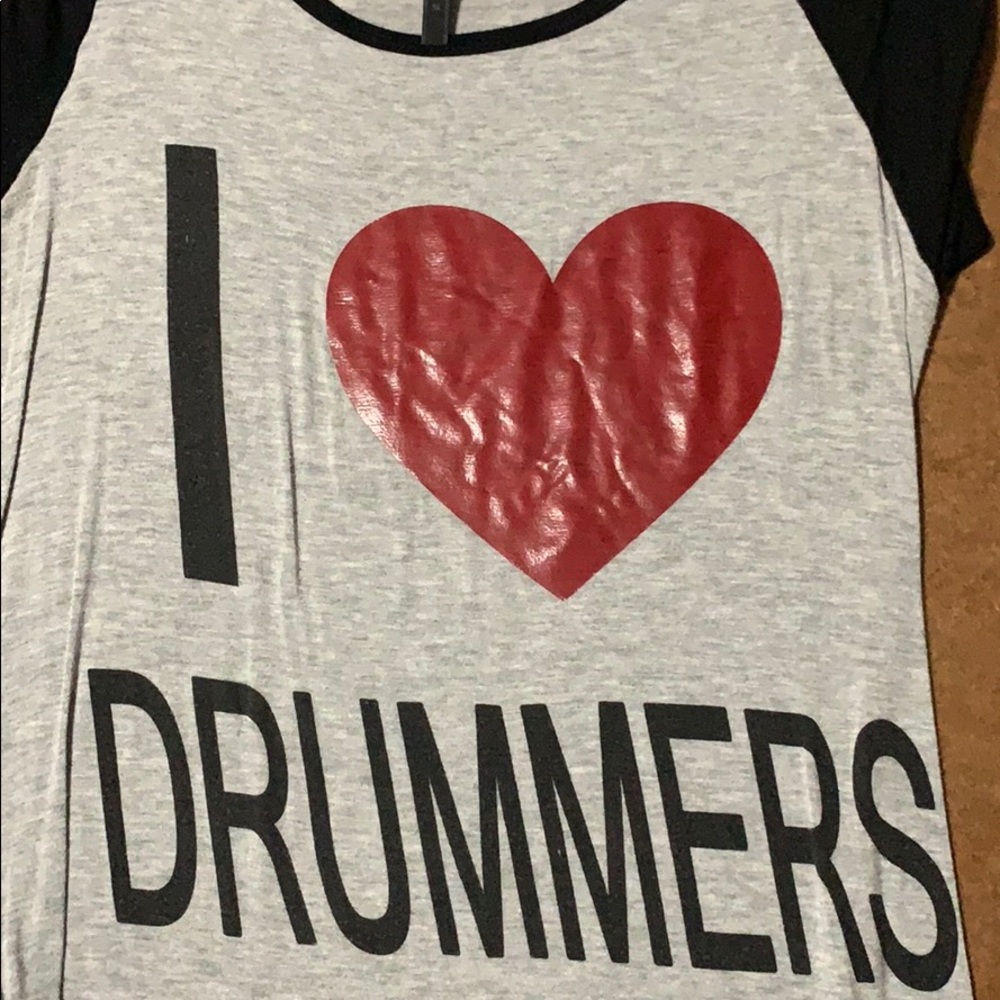 Love drummers shirt